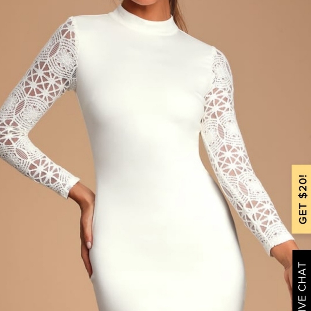 White Lace Dress